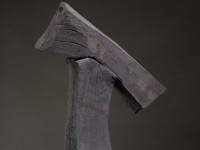 Studio per stele, 2016 terracotta cm. 38x30x12